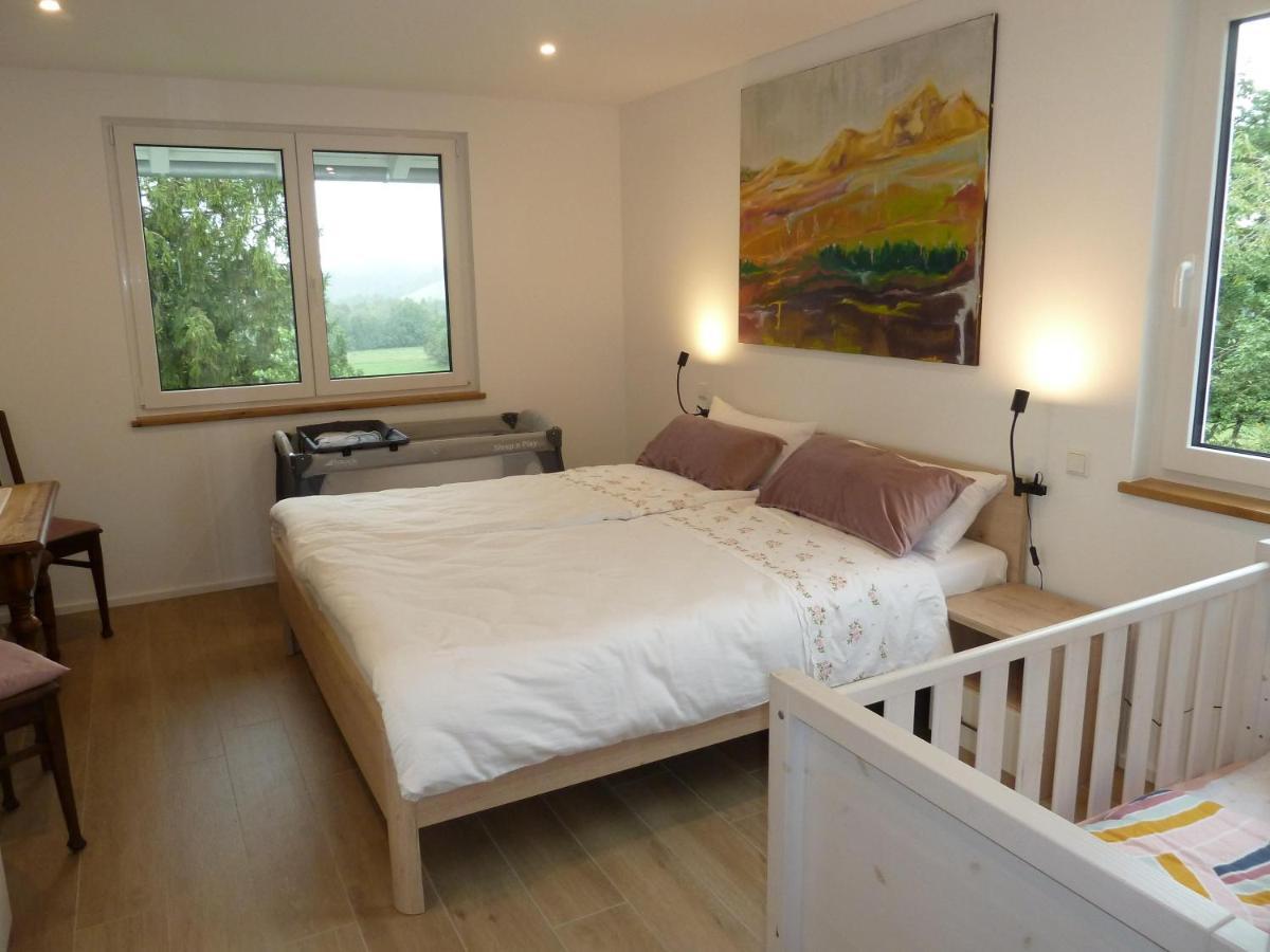 Ferienwohnung Blick Ins Tal Wangen im Allgäu Exterior foto
